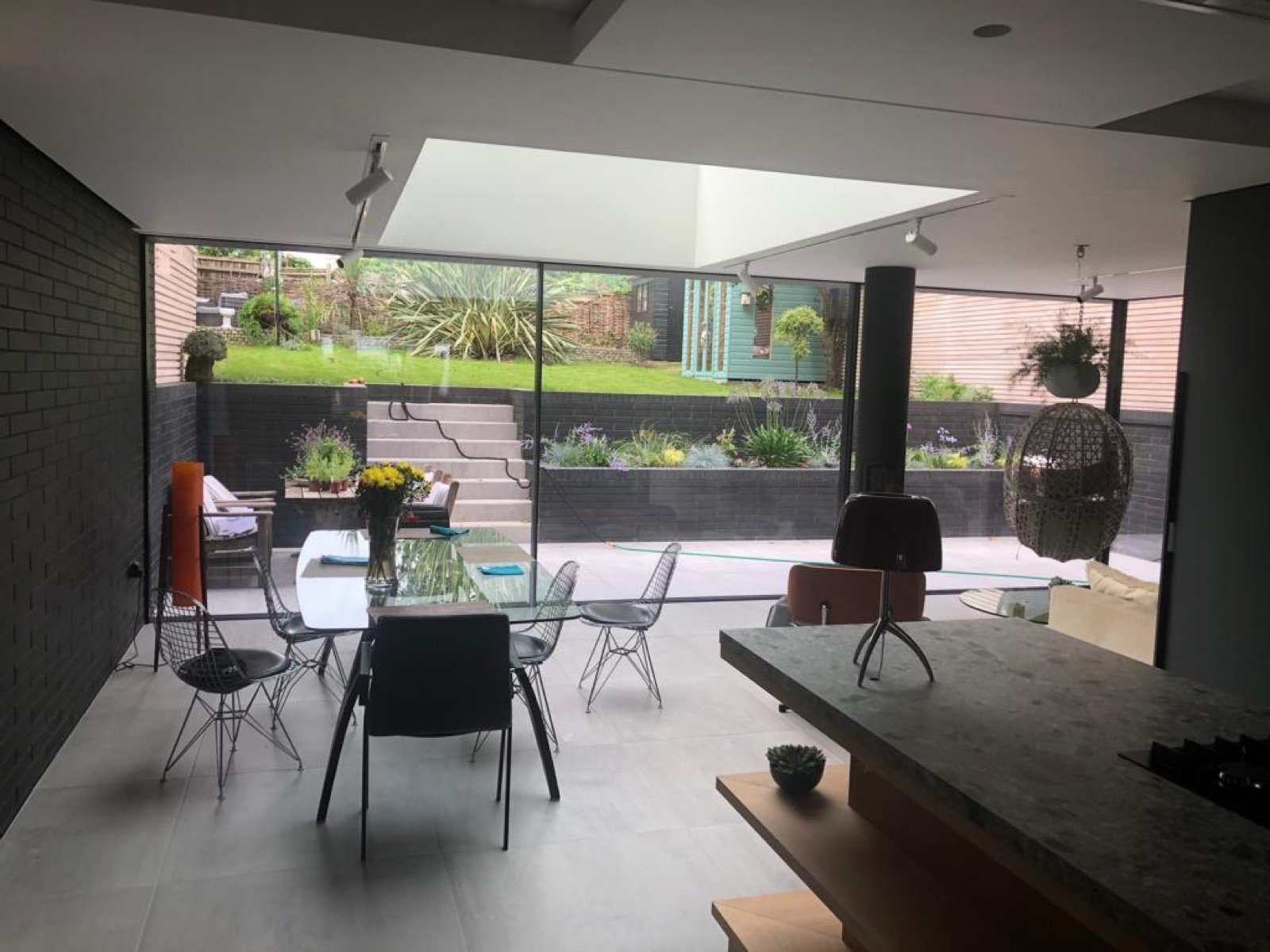 Open-plan rear extension