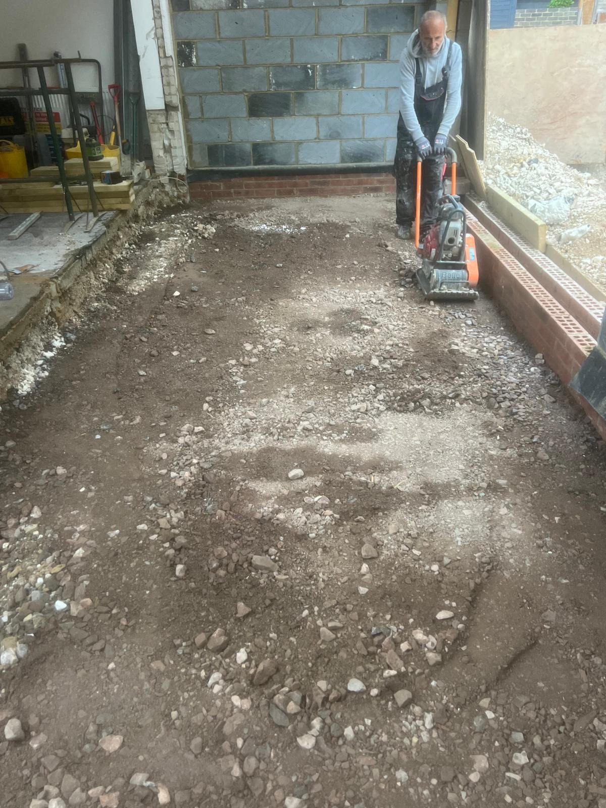 Compacting groundwork - repairs and maintenance